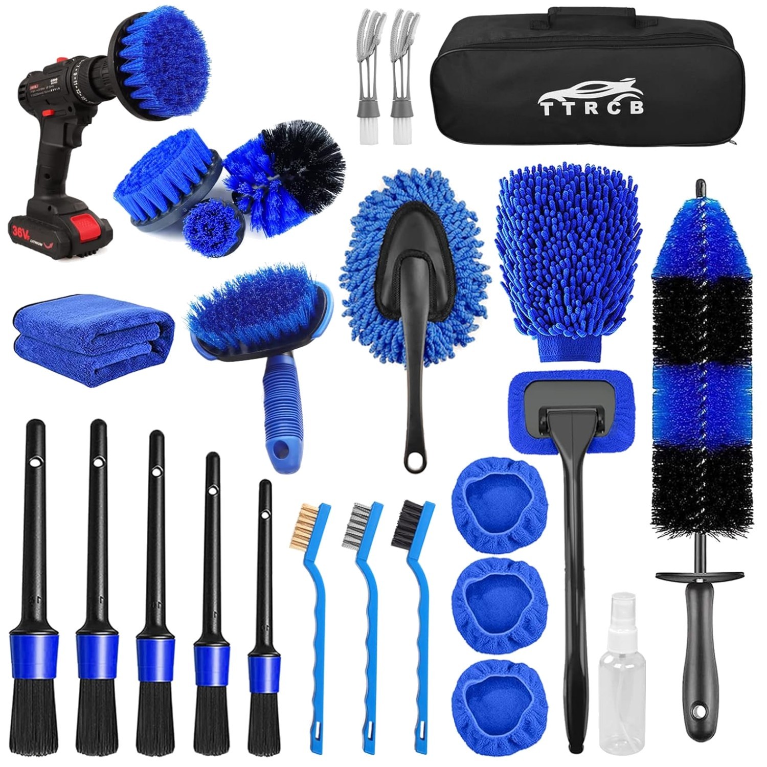 Professional Car Cleaning Brushes