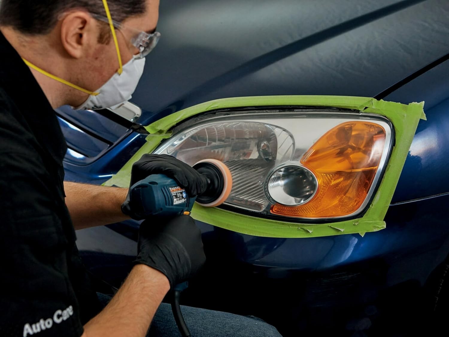 3M Ultra Headlight Restoration Kit, Contains Masking Tape, Light Sanding…