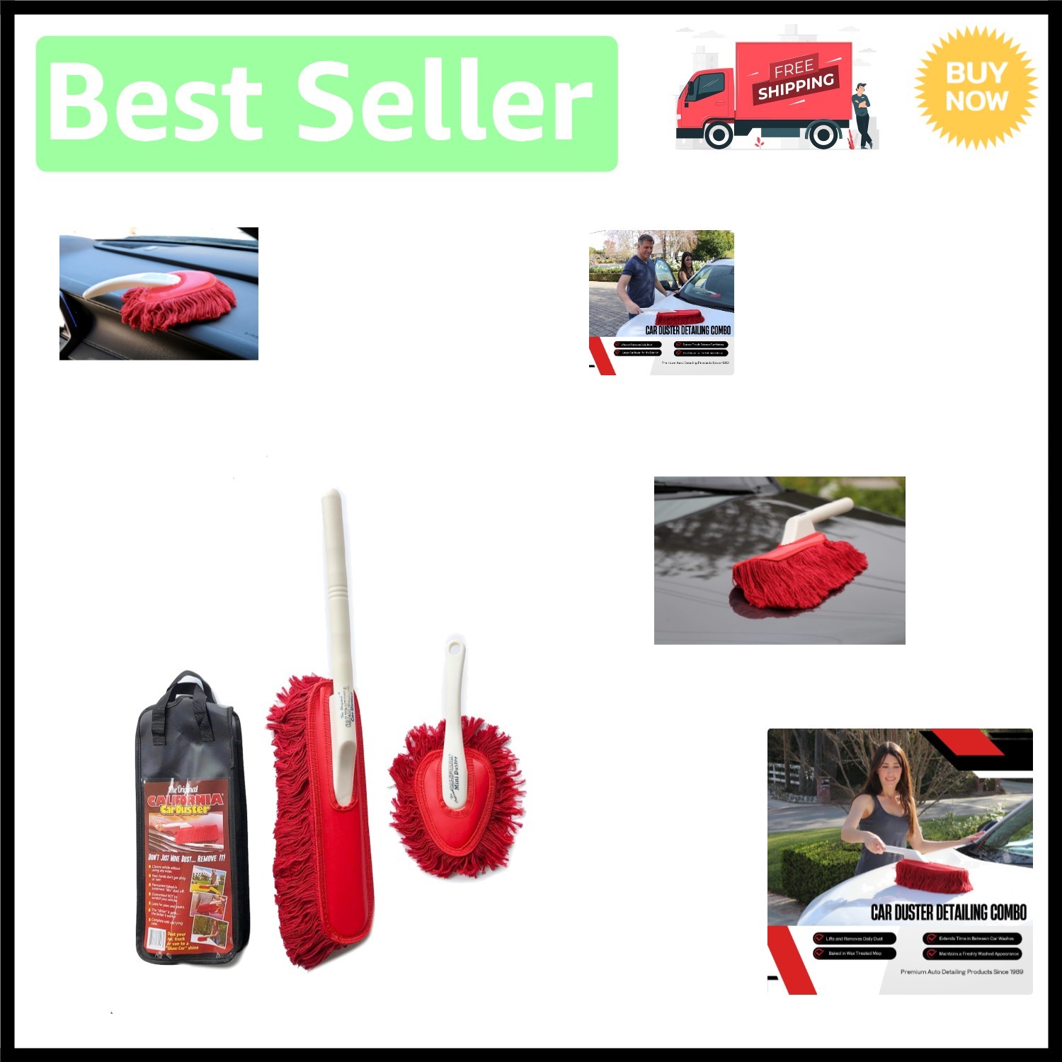 The Car Detailing Kit – Soft Cotton Dusters for Quick Dust Removal