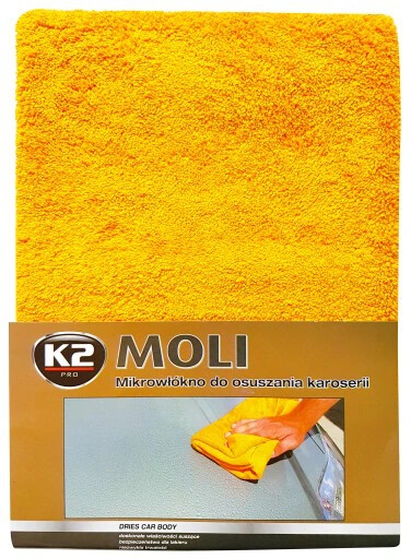K2 MOLI M435 microfiber towel XXL wipe cloth 60 X 60 cm dries car body
