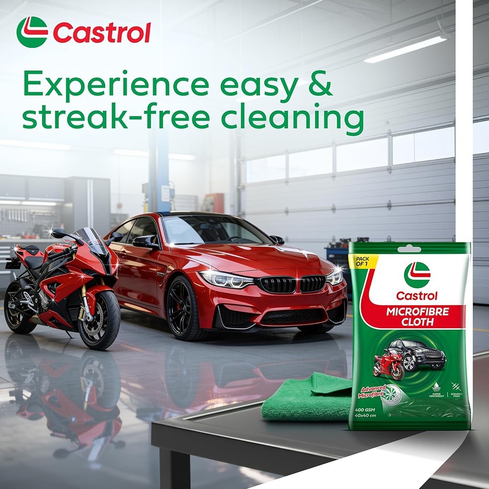 Castrol Microfibre Cloth for Cleaning Free Shipping