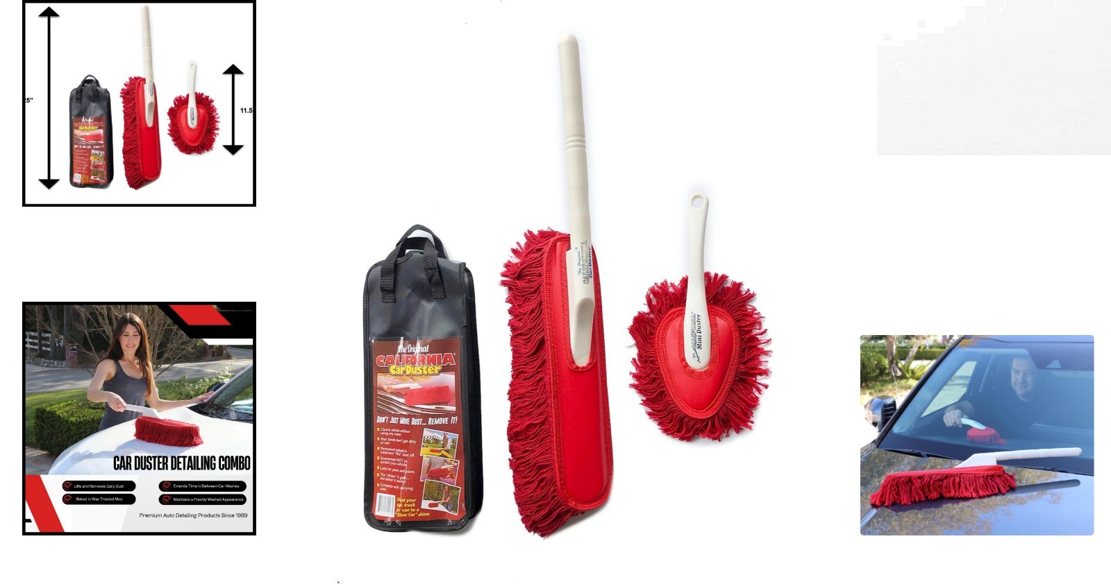Ultimate Car Duster Kit with Plastic Handle – Efficient, Eco-Friendly Cleaning