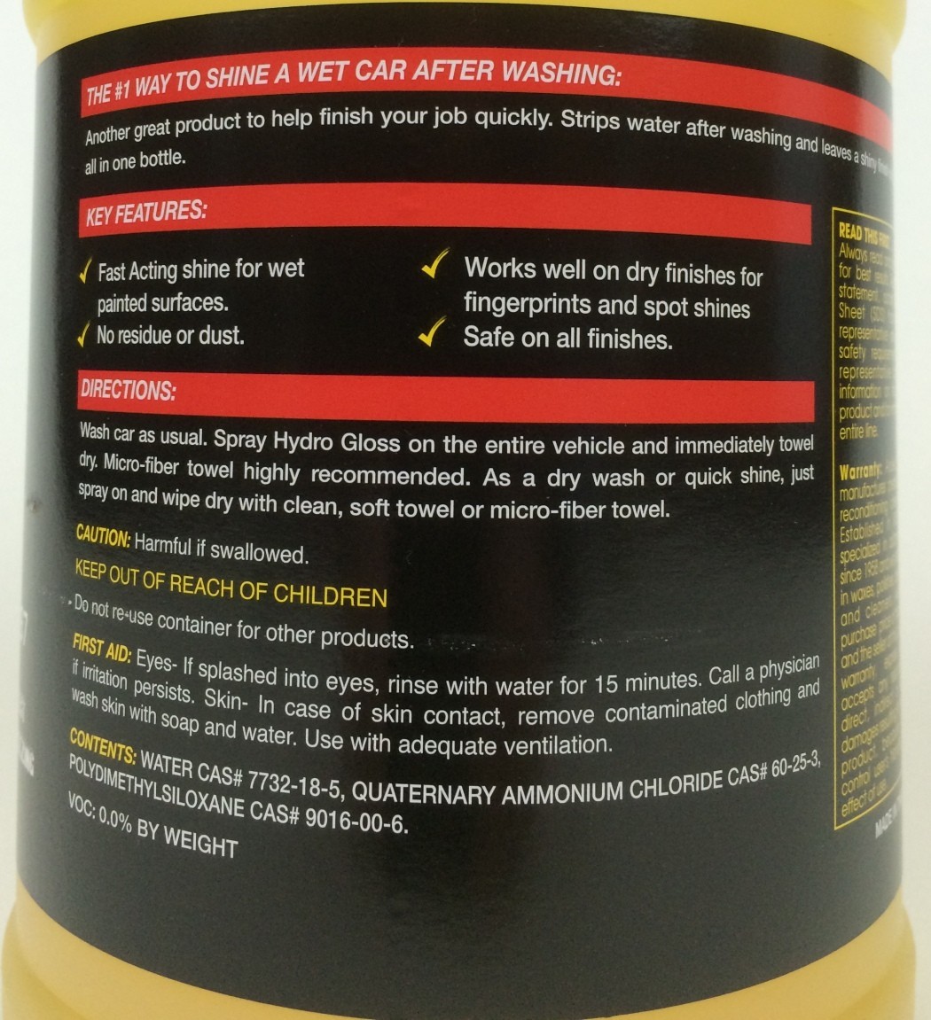 One Step Clean and Shine Wet or Dry Ardex Hydro Gloss – 32 oz.