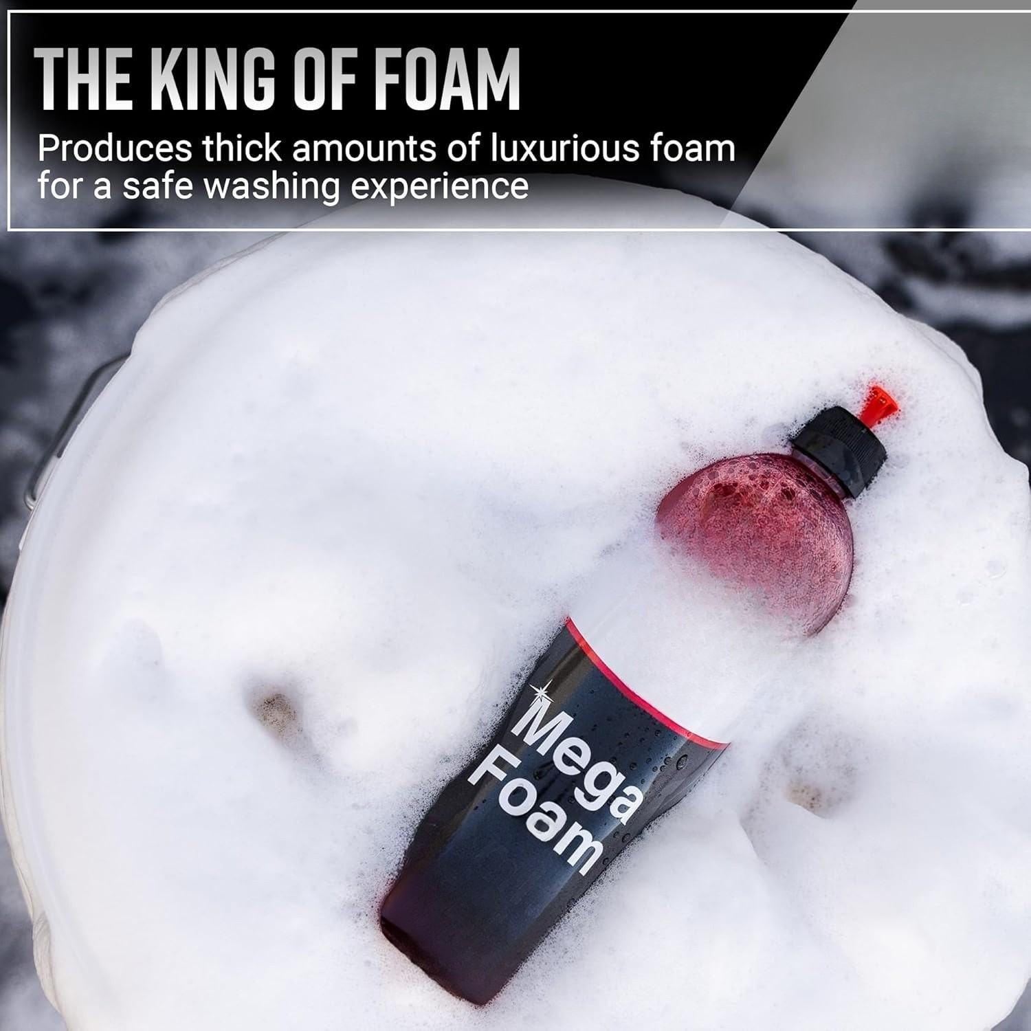 Polishing Agent Giant Foam Booster — Professional-Grade Neutral pH Car Wash Soap