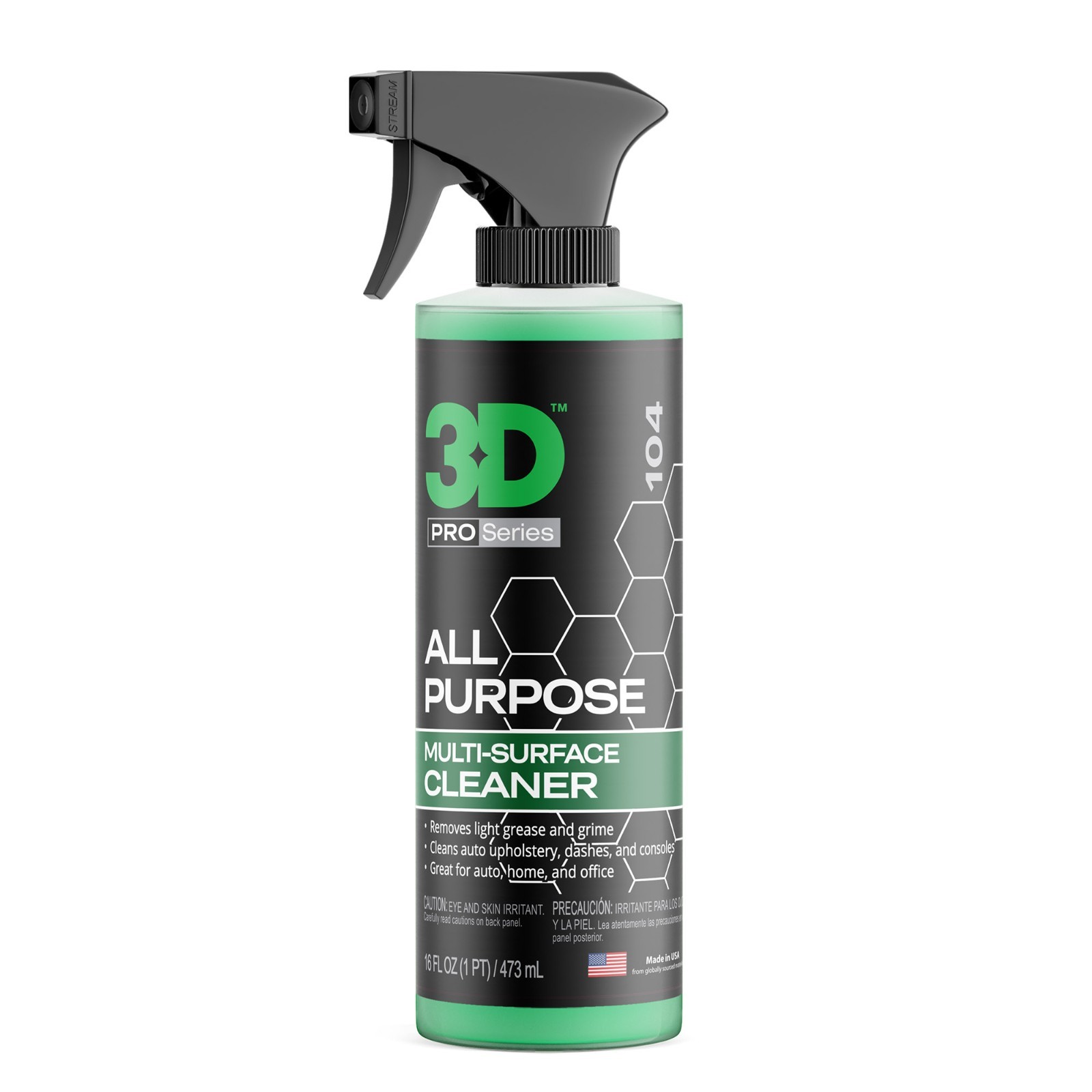 3D Car Care APC – All Purpose Cleaner Degreaser 16 Fl Oz (Pack of 1)
