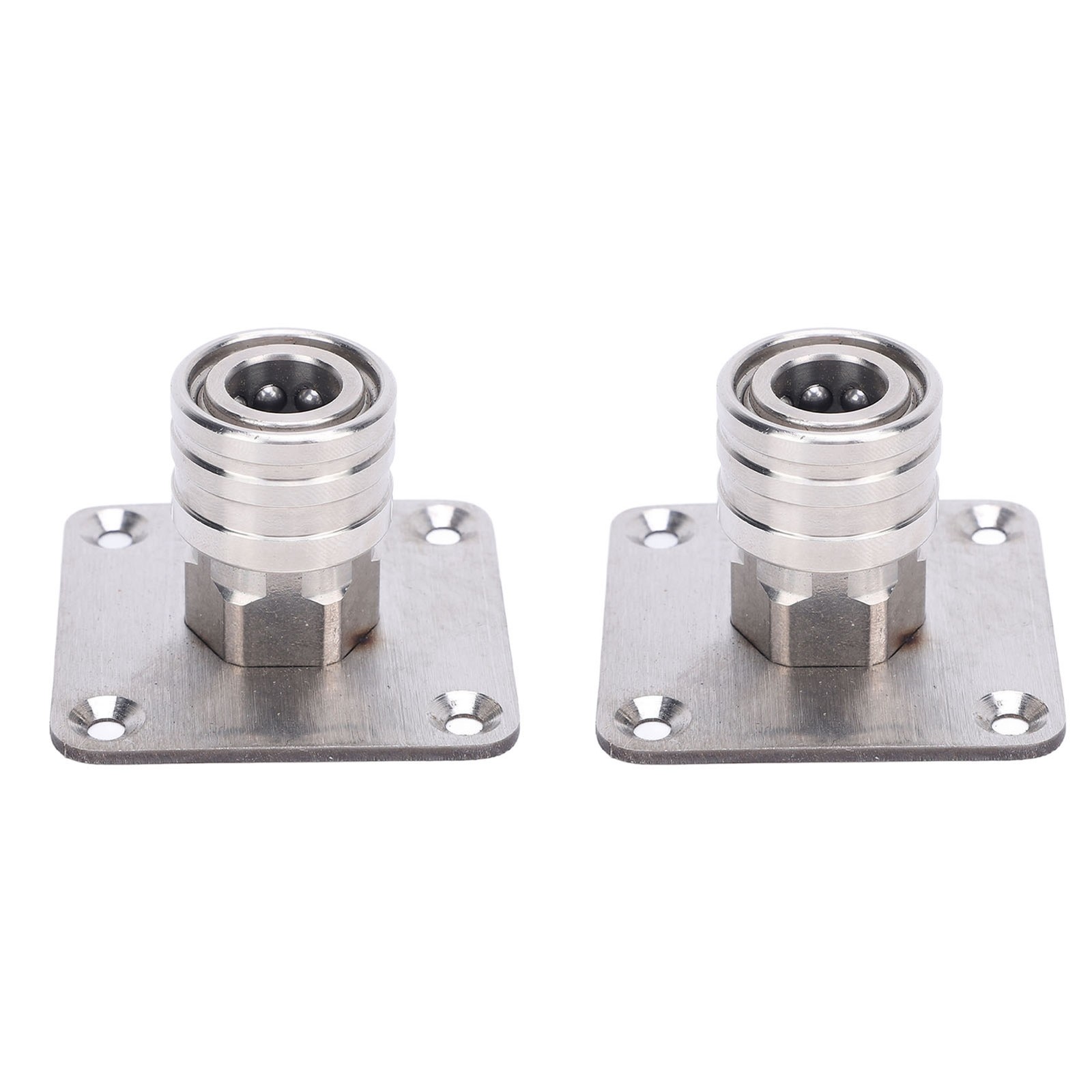 »New Pair Of Pressure Washer Foam Cannon Holder 1/4in Quick Connect Wall Mount