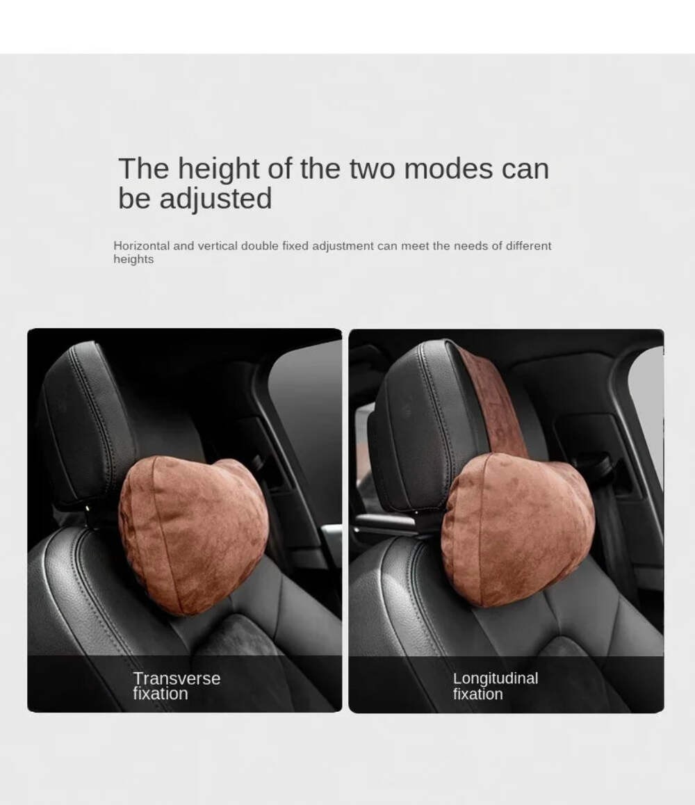 Car Headrest Neck Support Seat Maybach Design S Class Soft Universal Interior