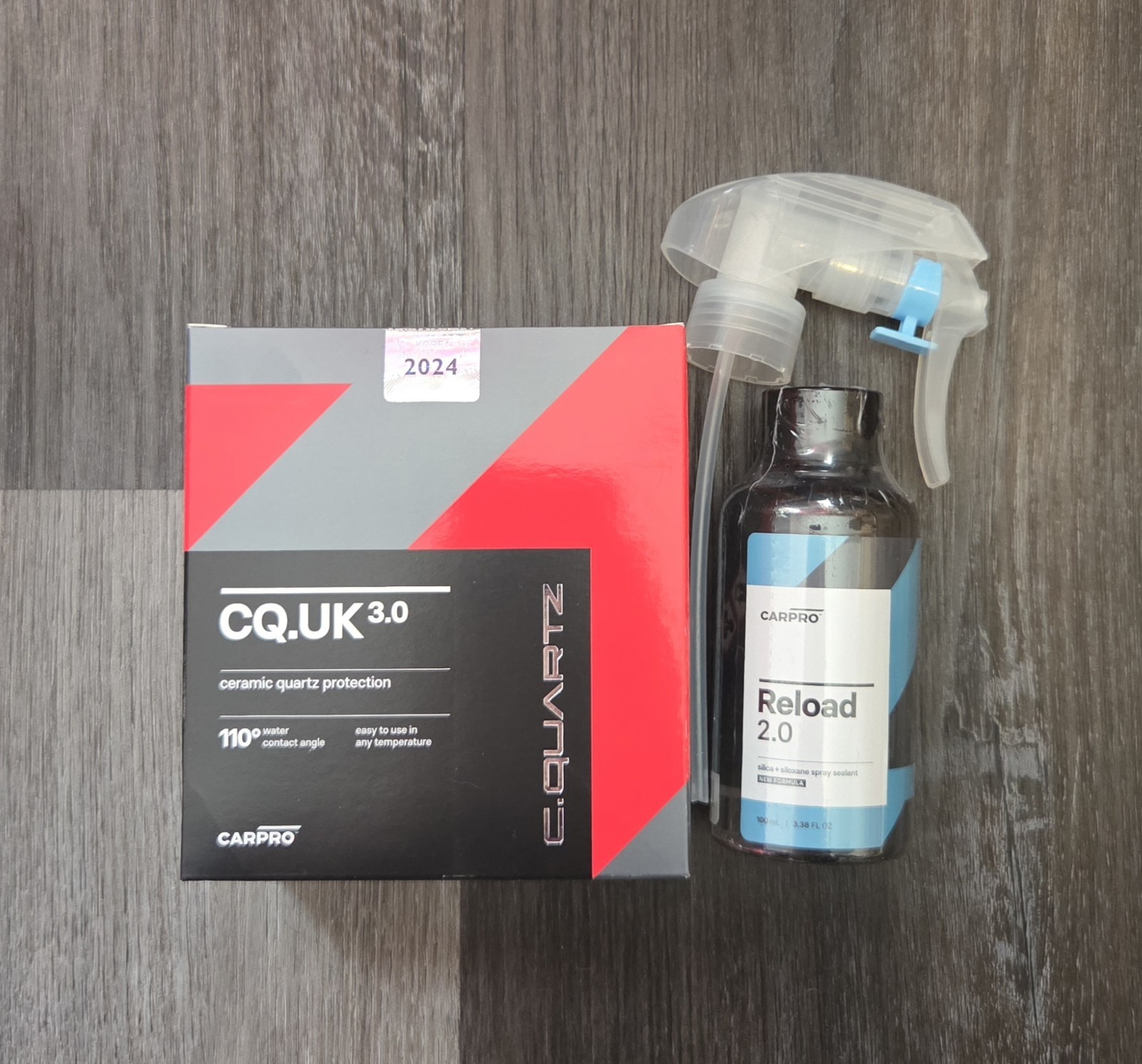 CARPRO CQUARTZ UK 3.0_50ml Kit w/Reload – Ceramic Coating, Quartz Nanotechnology