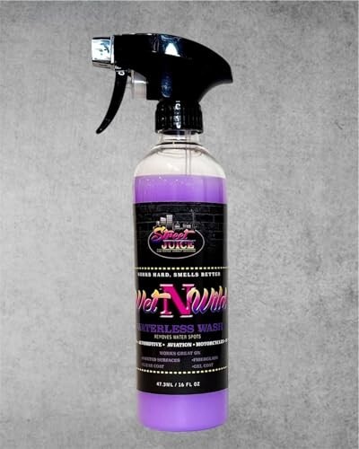 Wet N Wild WNW-16 -Street Juice Products Waterless Car Wash Detailer Spray