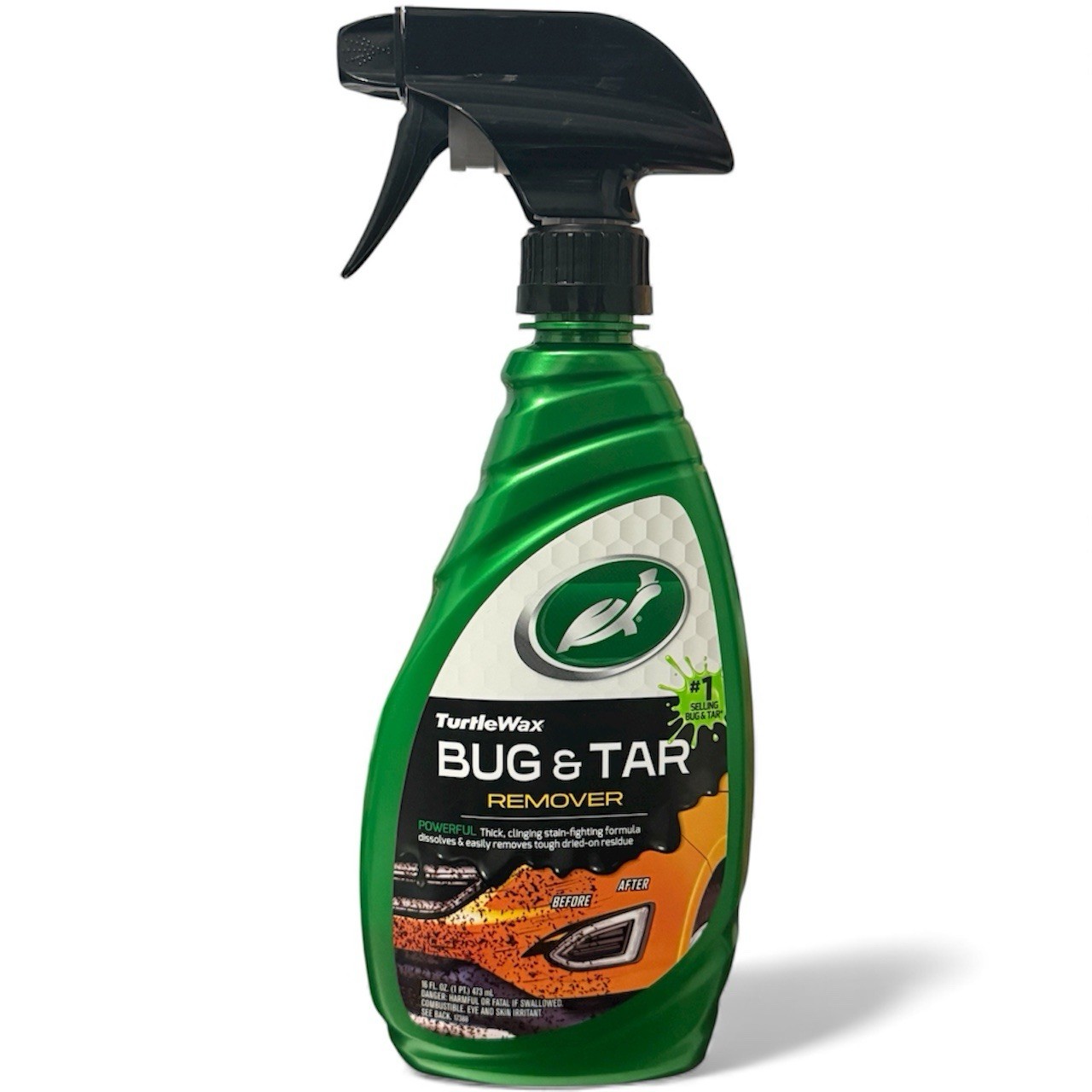 Turtle Wax Bug & Tar Remover POWERFUL Cleaner Tackle TOUGH Stains – 16 Fl. Oz