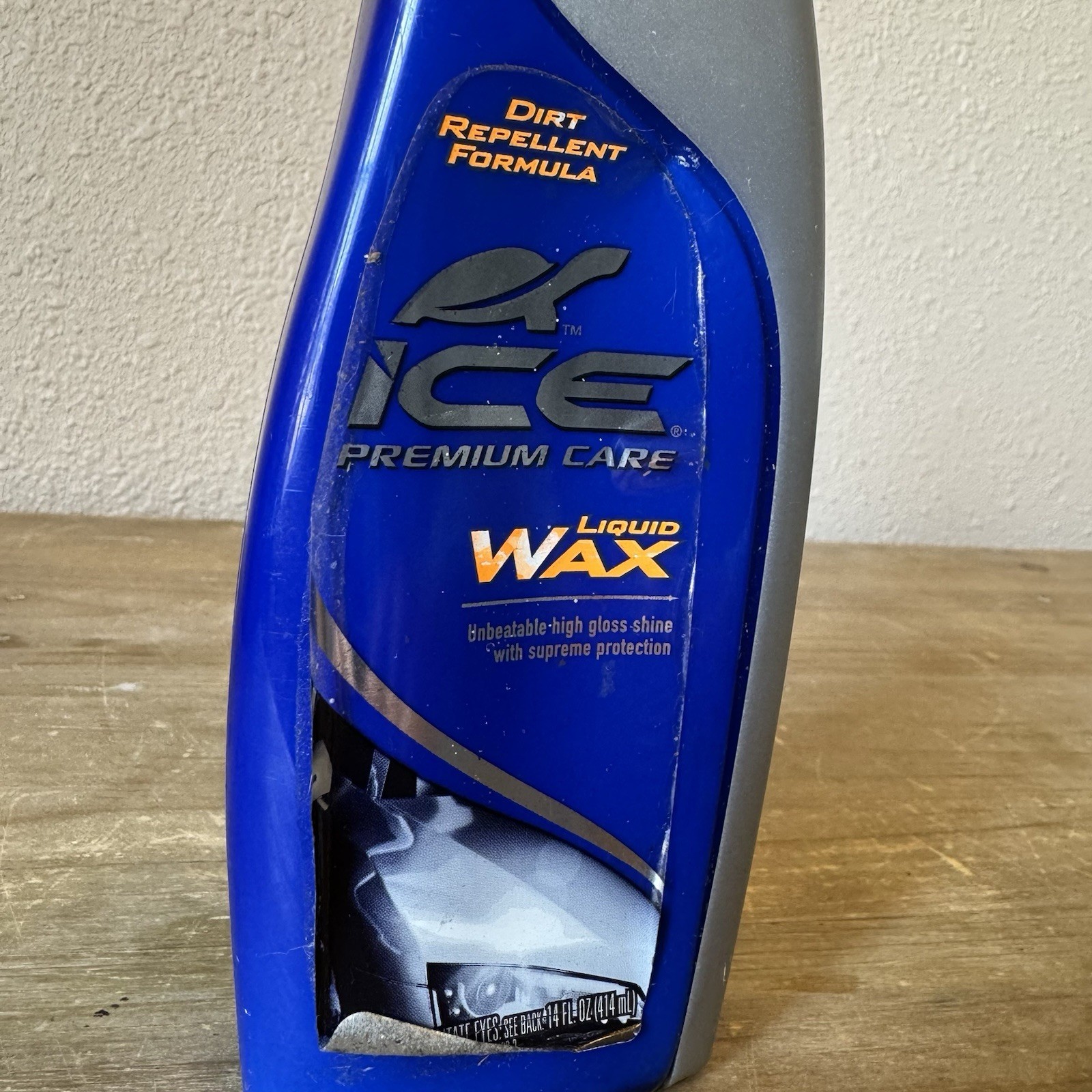 Turtle Wax Ice Premium Car Care Liquid Wax 14 Fl Oz Solution Only
