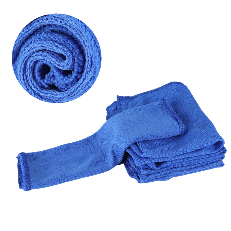 100Packs Bulk Microfiber Cleaning Cloth No-Scratch Rag Polishing Detailing Towel