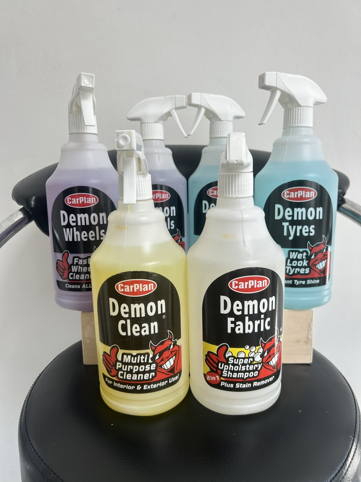 Demon 6pc Car Care Gift Pack Set Includes, Wheels, shampoo,tyres & multi purpose