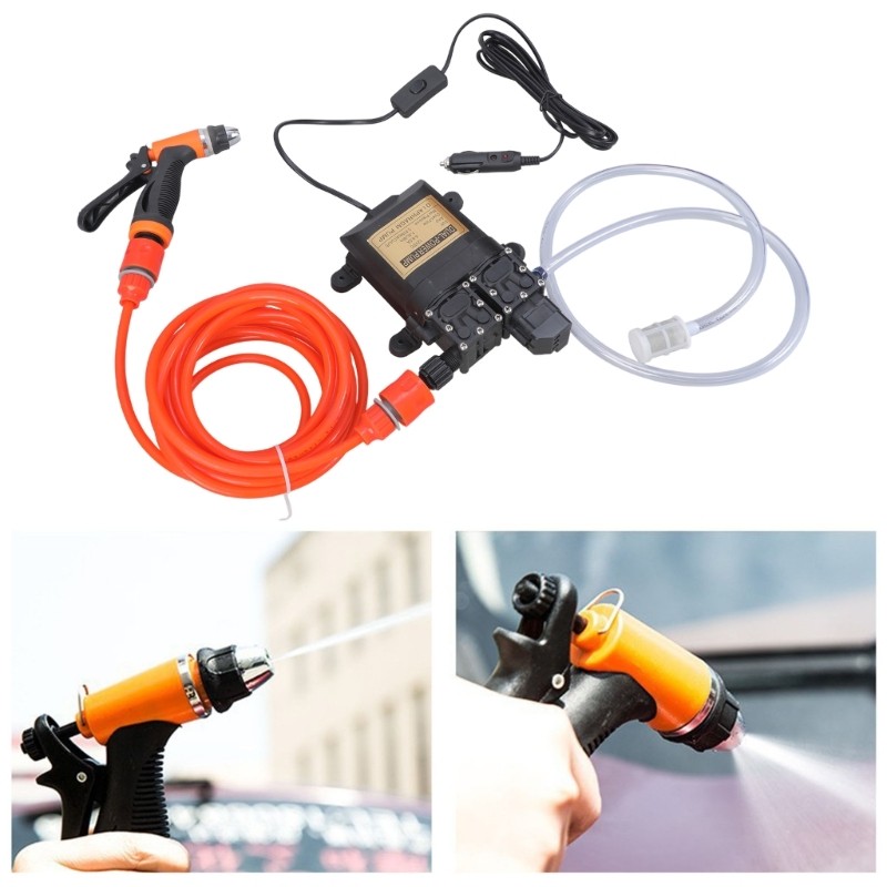 12V Double Pump High Pressure Car Cleaning System Easy To Use for Home Garages