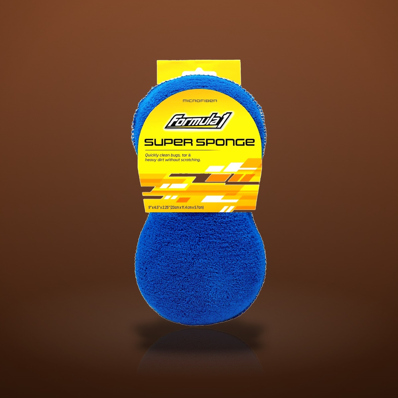 Super Car Wash Sponge, Two-Sided Microfiber with Mesh Scrubber | Scratch-Free…