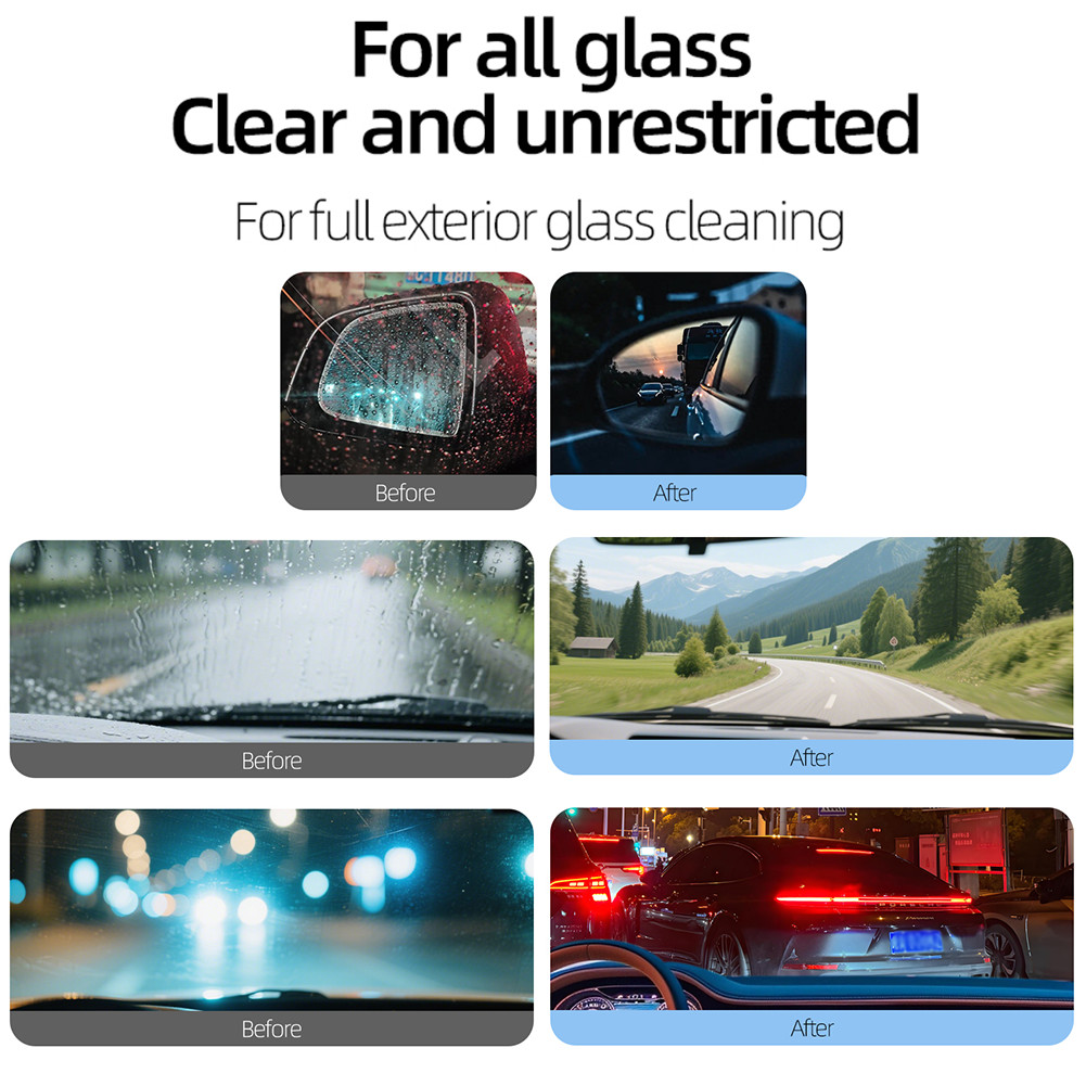 For Car Window Glass Automotive Oil Film Cleaner Car Windshield Cleaner 180ml