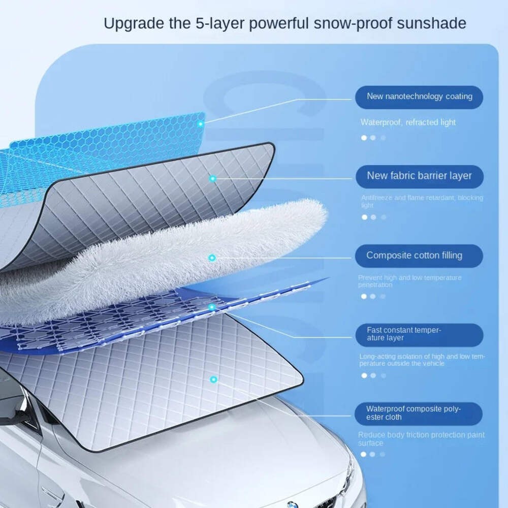 Sunshade Cover Car Windshield Snow Sun Shade Waterproof Protector Automobile