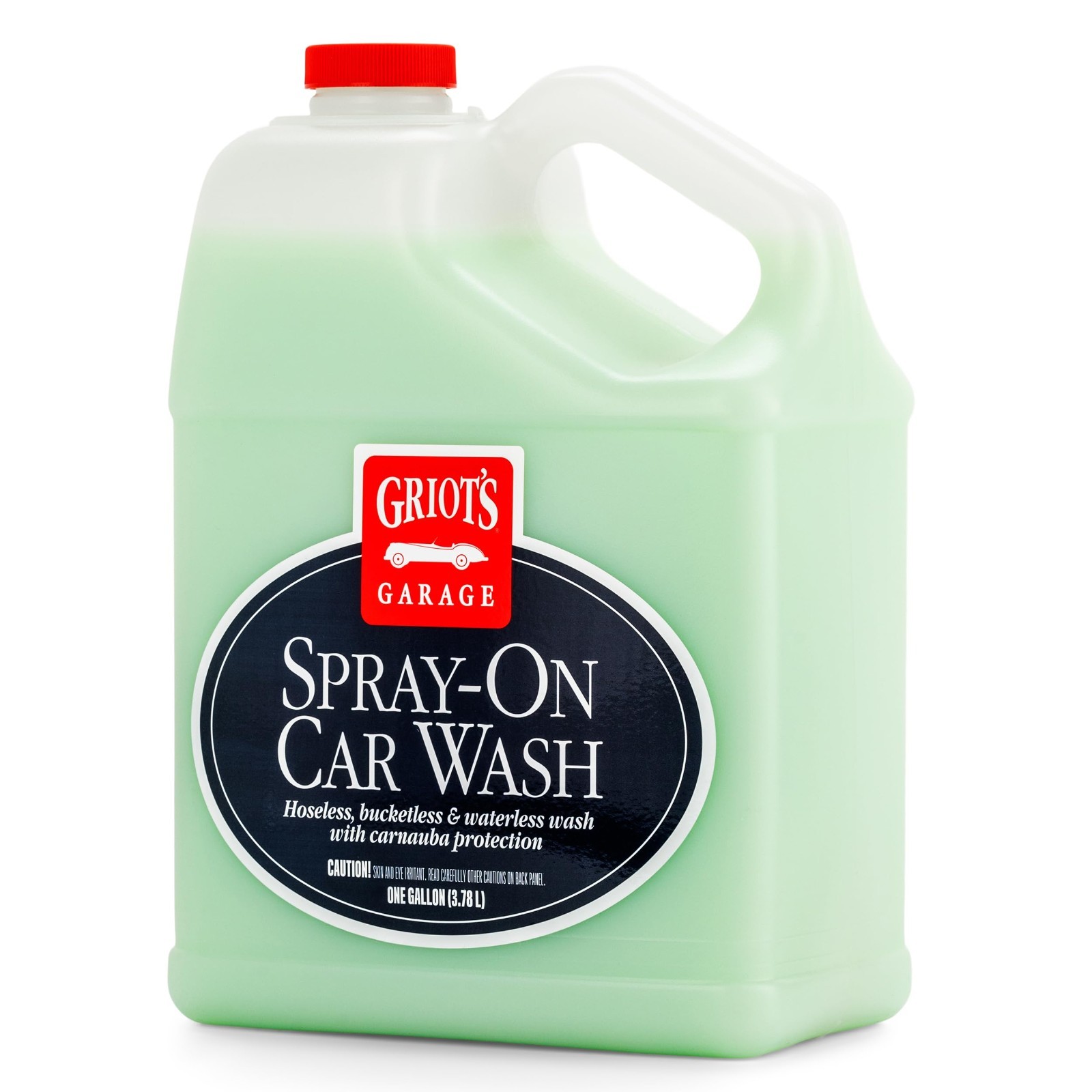 Rinseless Waterless Car Wash Spray – No Hose, No Bucket, Carnauba Wax Protection