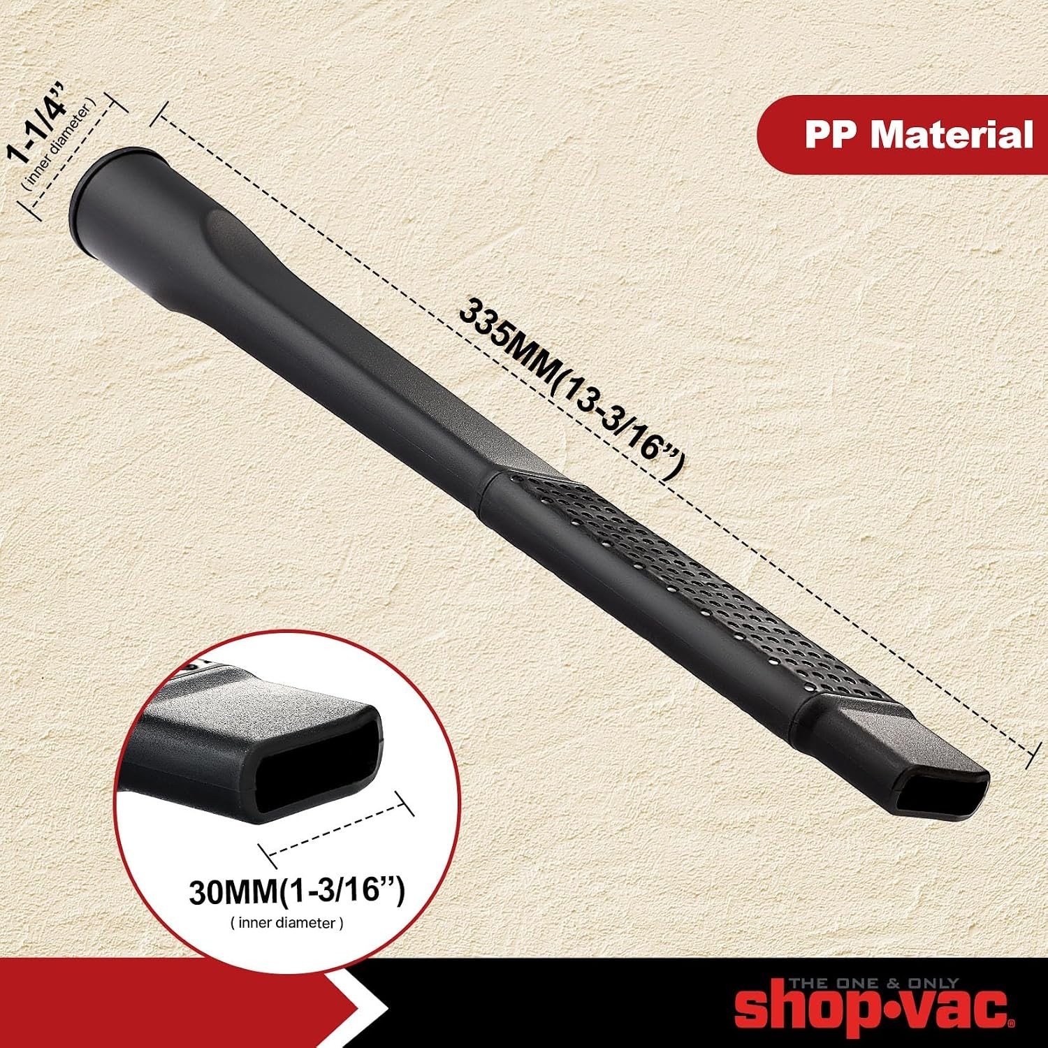 Car Cleaning Kit Crevice Tool Auto Brush Vacuum Accessories 2pcs