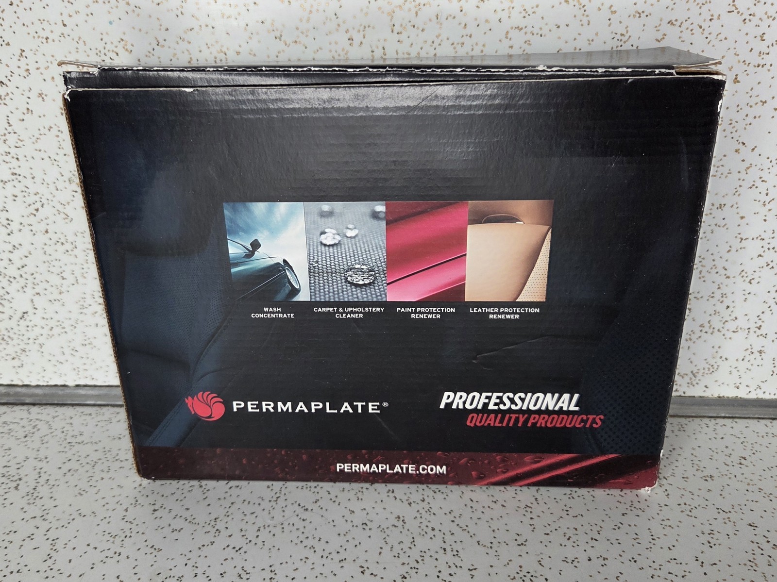 Permaplate Deluxe Maintenance Kit Car Wax & Cleaning Upholstery Leather Wash NEW