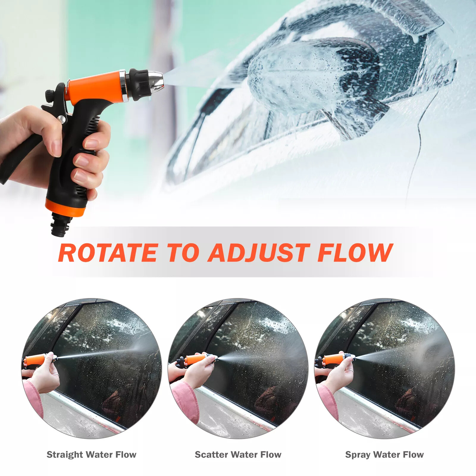 12V 160PSI Washdown Wash Pump Kit Electric DIY Car Washer Cleaner Sprayer Tool