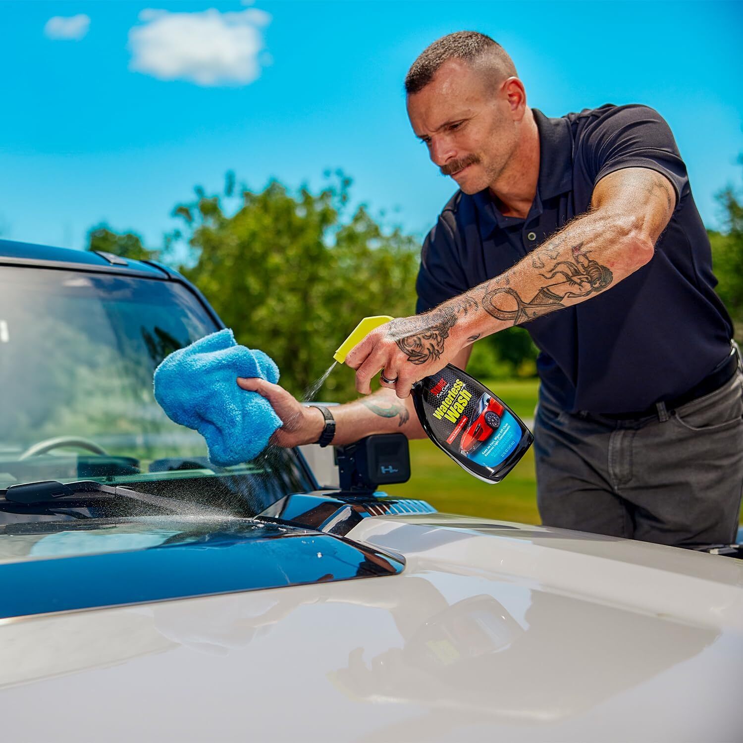 Stoner Car Care 92604 Waterless Wash Ready to Use Spray Easily Cleans, 2-Pack