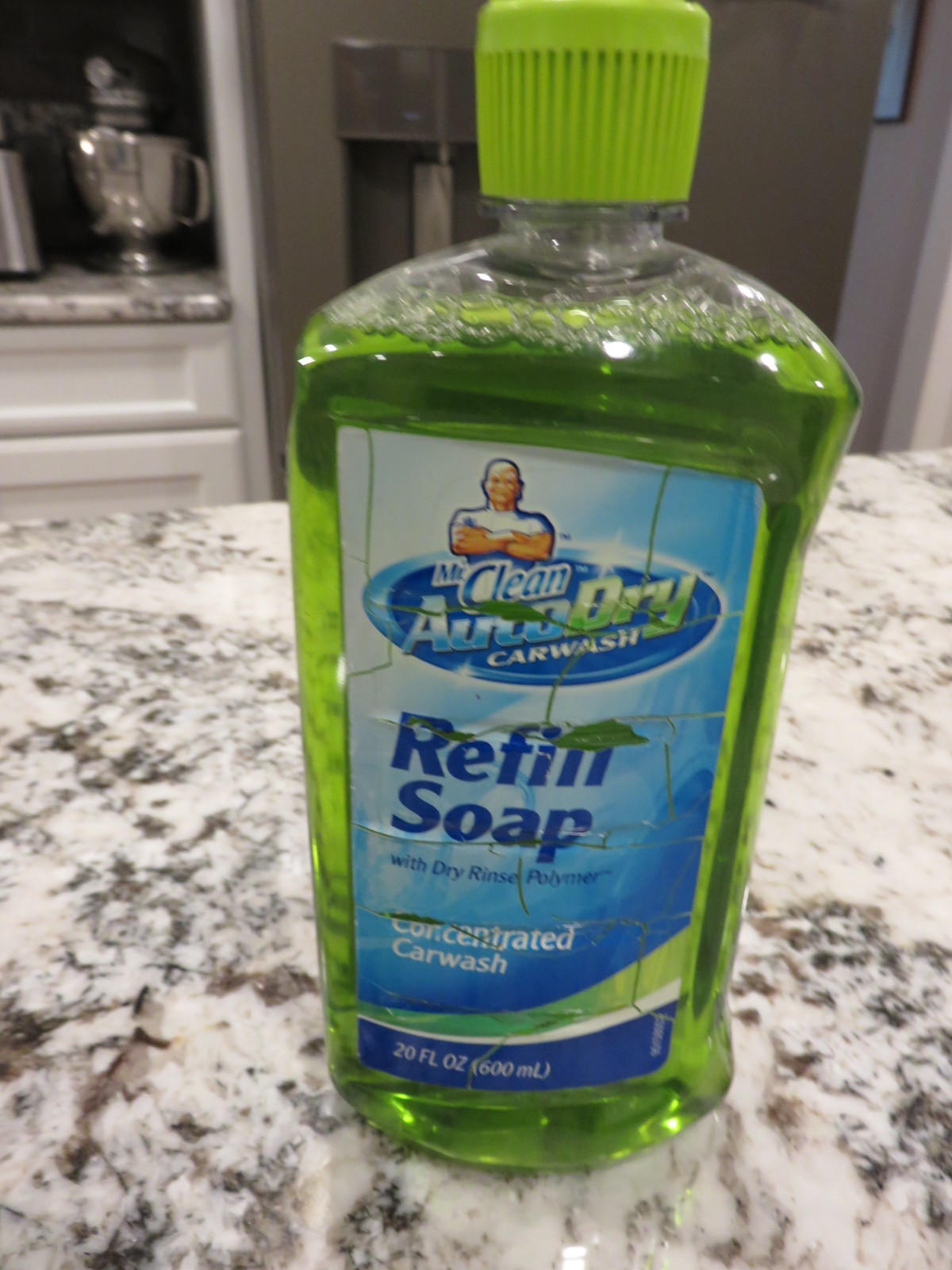 Mr Clean Auto Dry Car Wash Refill Soap 20 fl oz 98% Full Concentrated Carwash