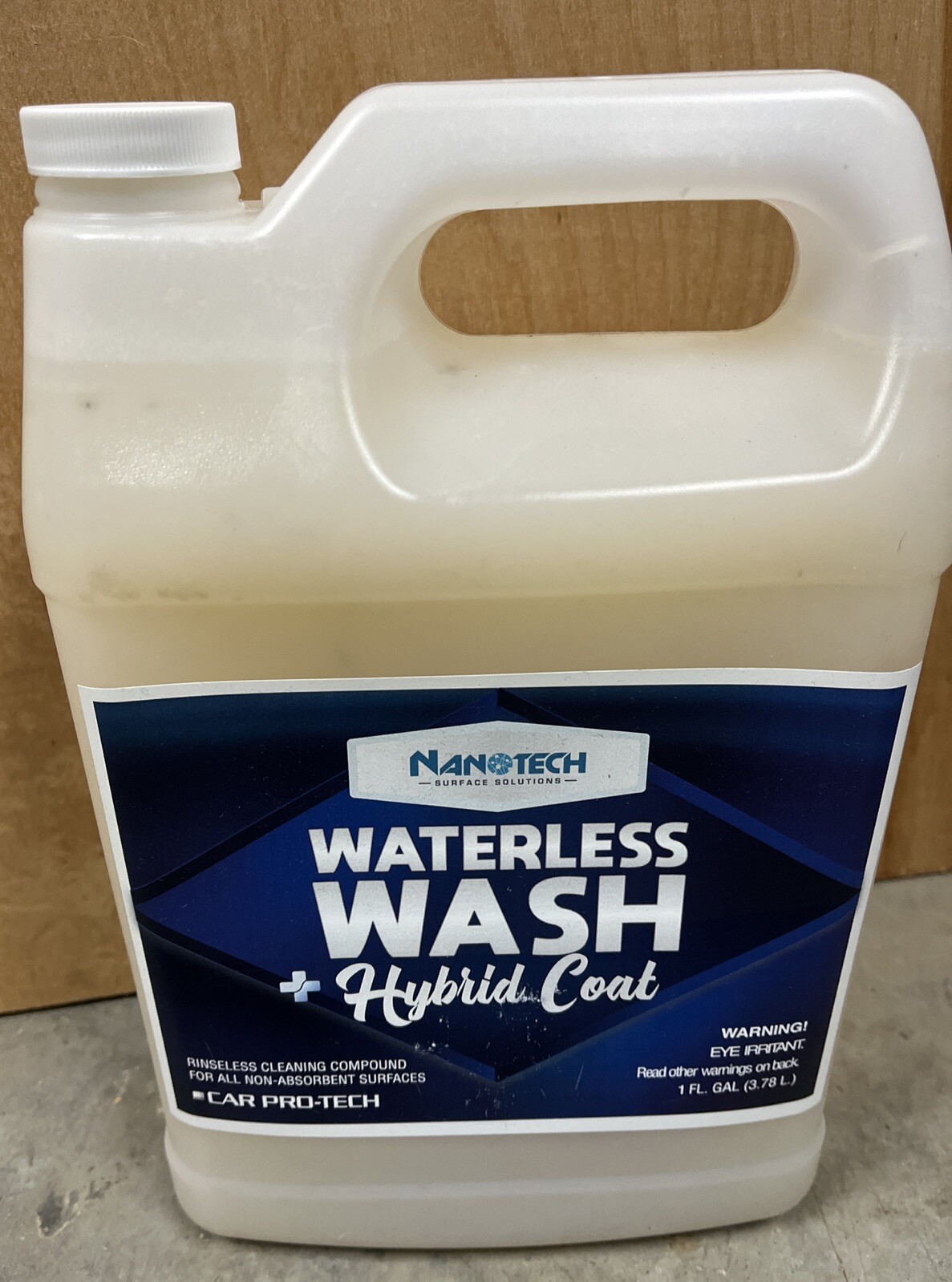 Nanotech SS Waterless Wash & Hybrid Coat: Rinseless Cleaner & Protector. 1 Gal.