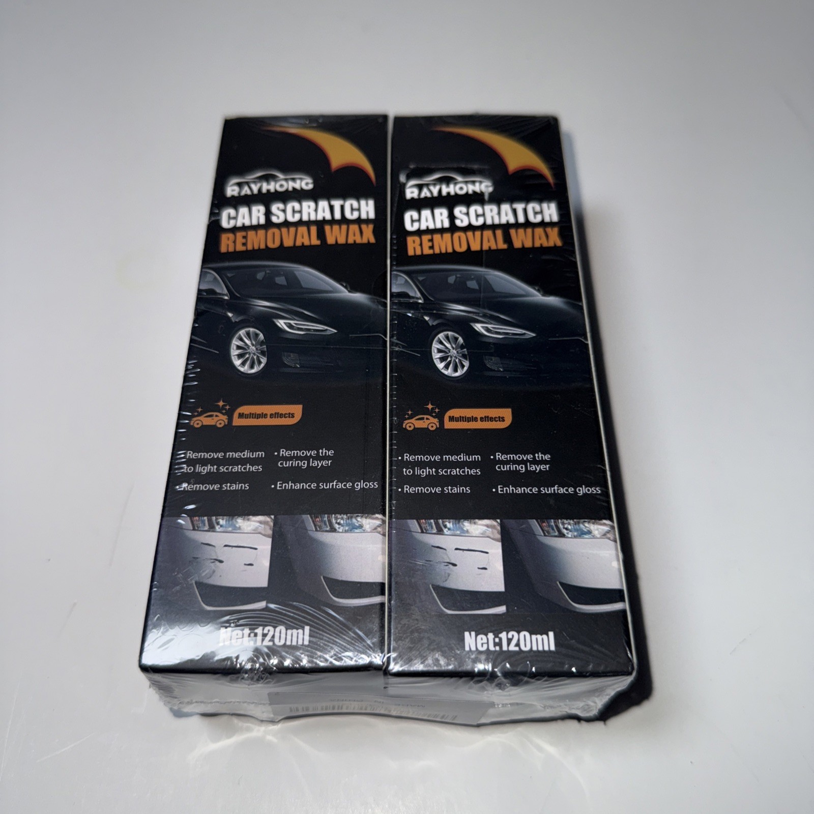 Car Scratch Removal Wax 120ml – LOT of 2