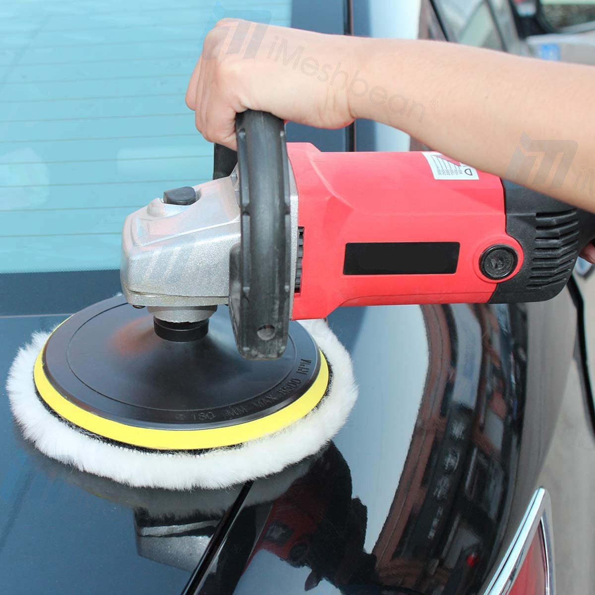 7/6/5/3INCH Car Buffing Pads Polishing for Drill Sponge Kit Waxing Foam Polisher