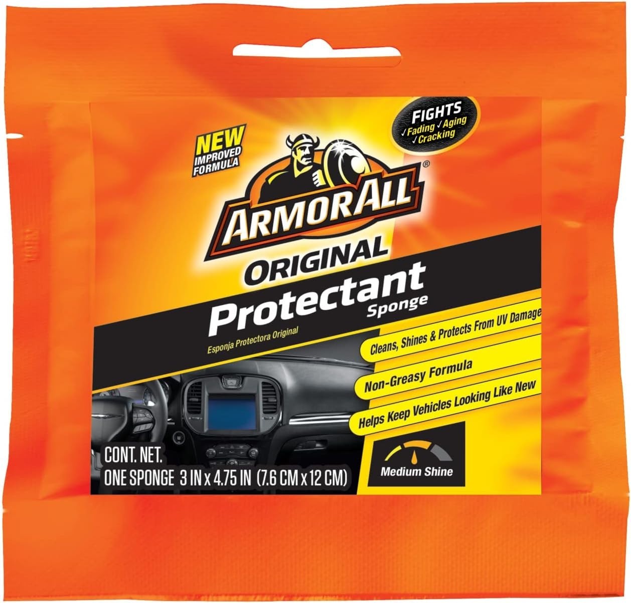 Protectant Car Sponge, Car Wash Supplies for Cars, Trucks and Motorcycles