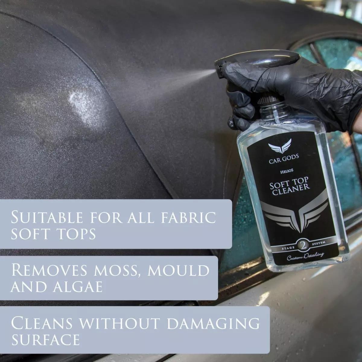 Car Gods 54 Car Soft Top/Fabric Hood Shampoo 500mL Helios GOD023 Car Cleaner