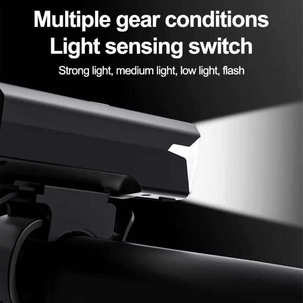 Bicycle lights bike cycling TYPE-C charging digital display