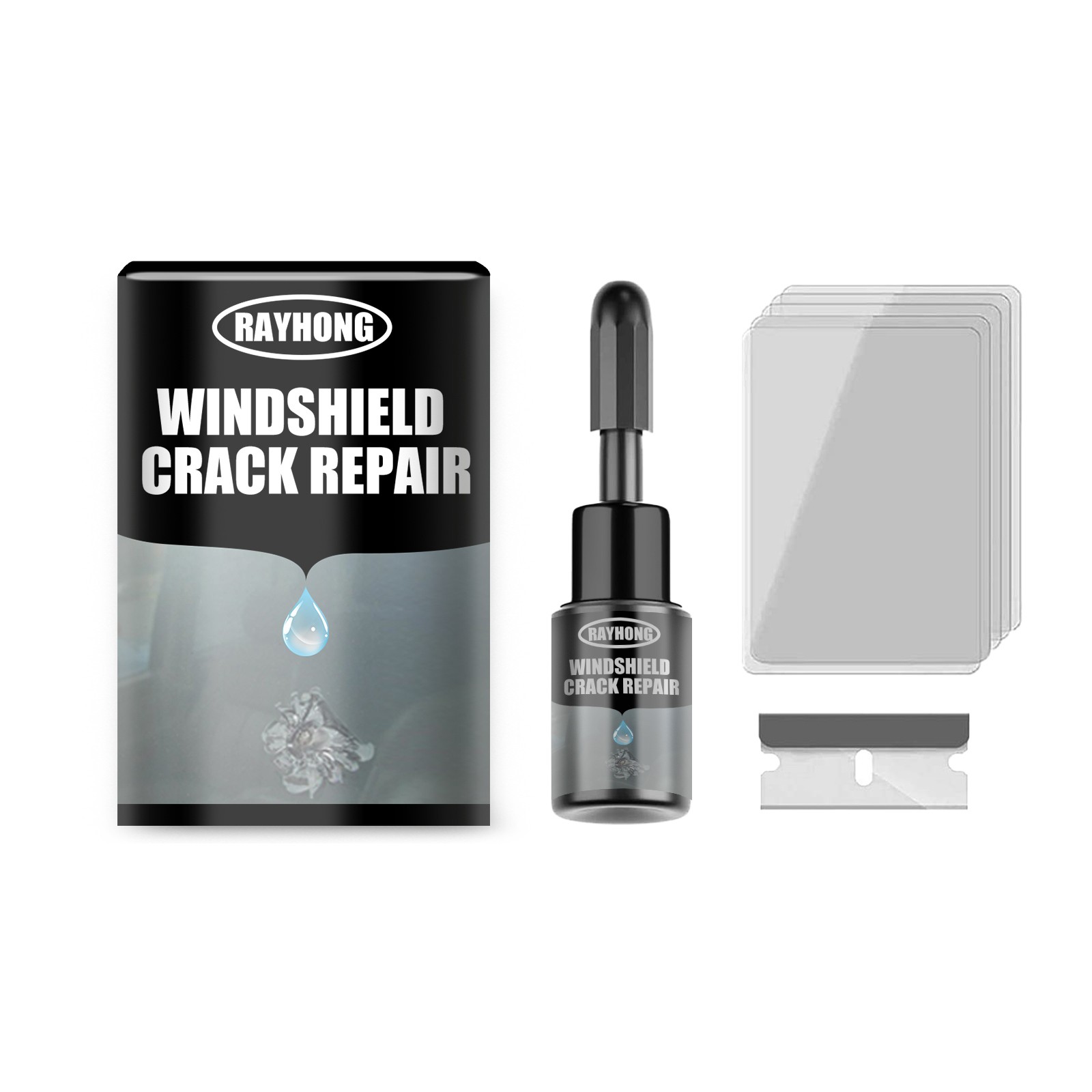 Automotive Windshield Crack Repair Fluid Windshield Bonding Fluid Repair Agent