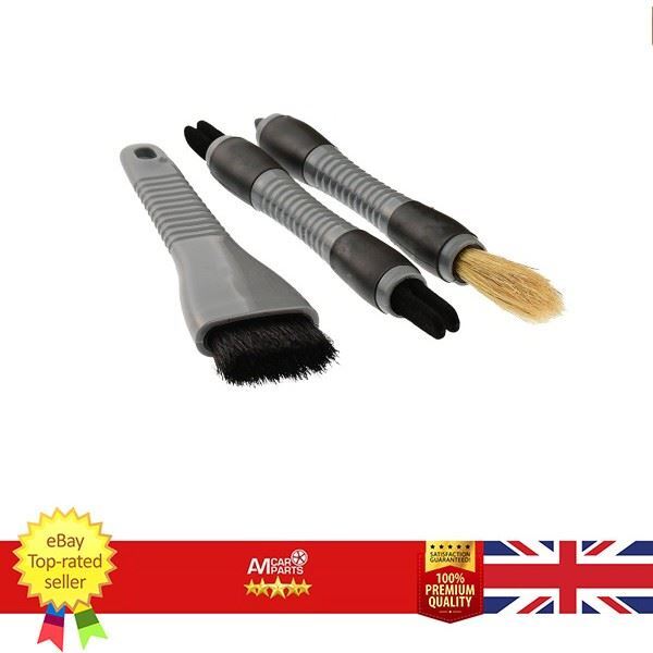 3 Piece Interior Brush Set MARTIN COX MOGG73 (Valeting Gift Packs)