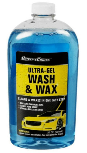 Driver’s Choice Ultra Gel Wash And Wax 20oz. One Easy Step Car Wash And Wax