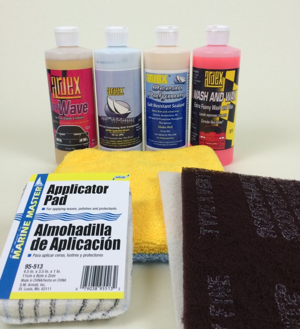 Boat Detailing – Ardex Marine Detailing Pro Pack 16 oz DIY Like The Pros!