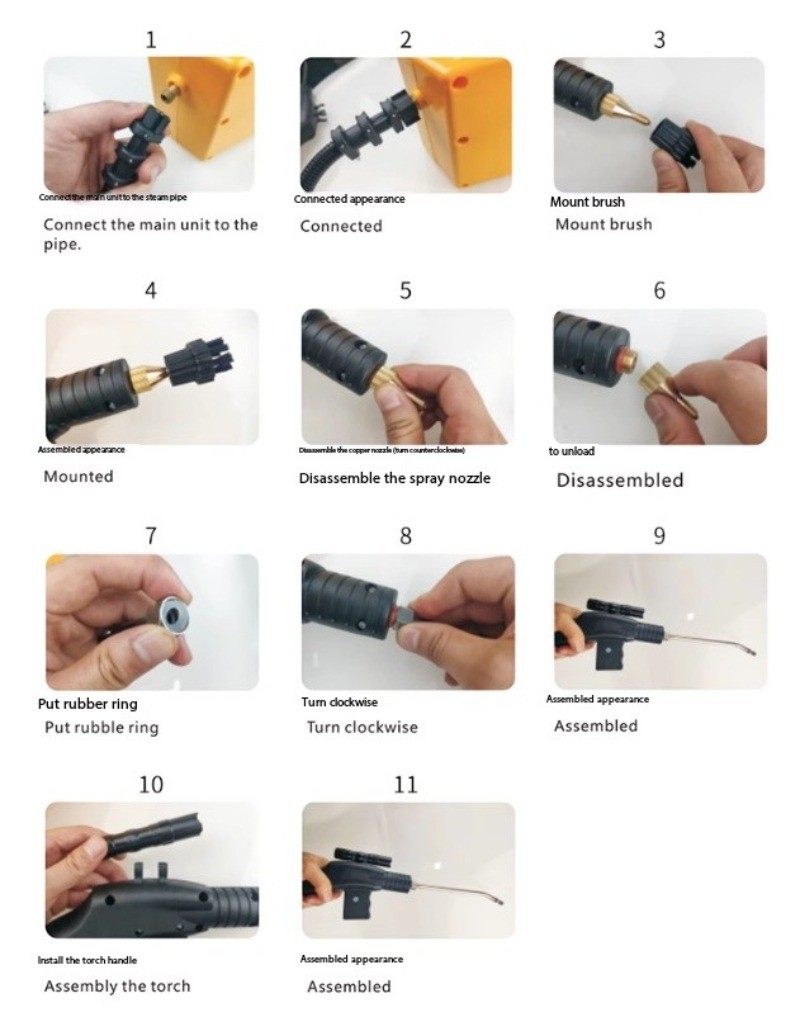 High-Temperature, High-Pressure Steam Cleaner Steam Cleaning Machine