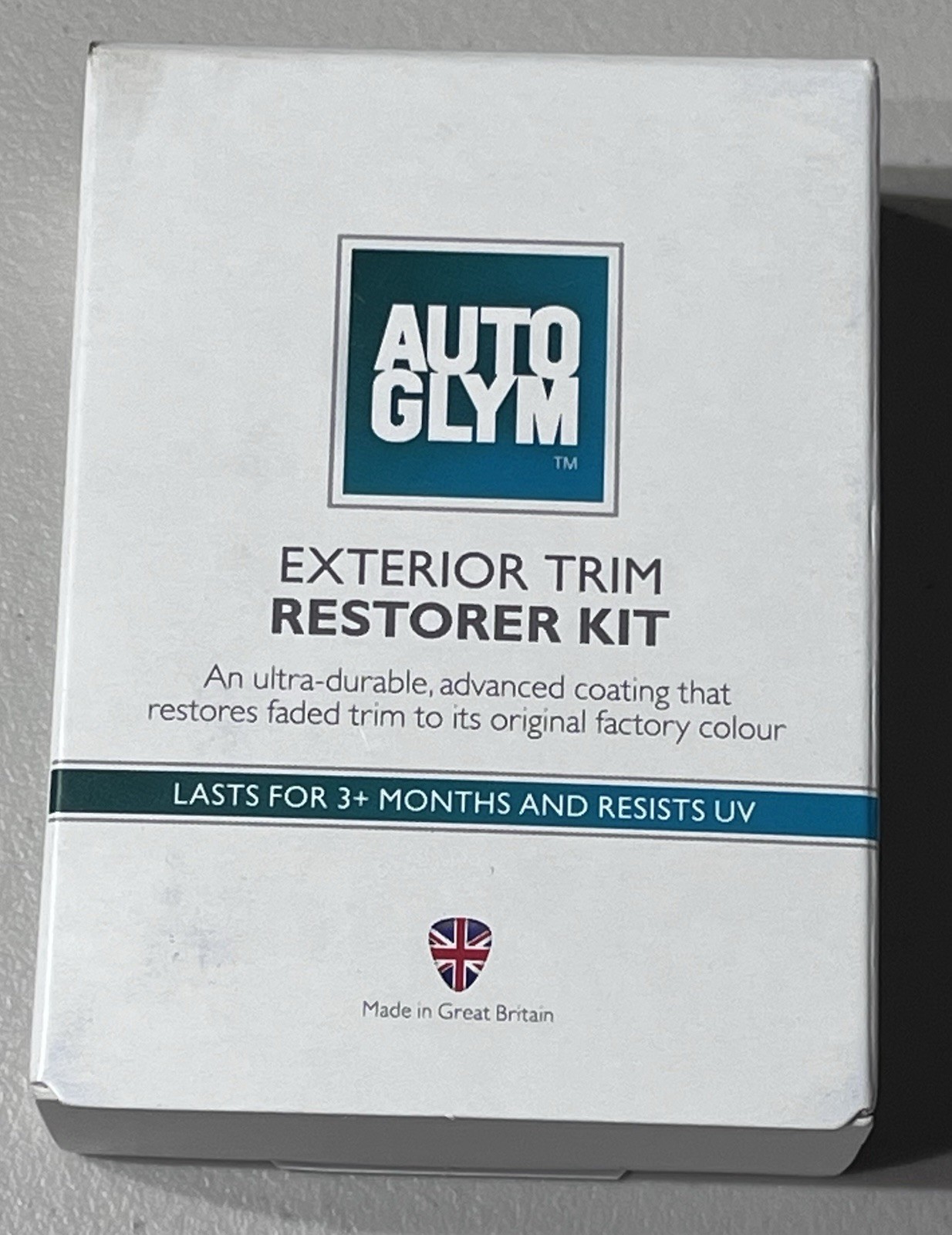 Autoglym Exterior Trim Restorer Kit 30ml Car Bumper Plastic Restorer Care *NEW*