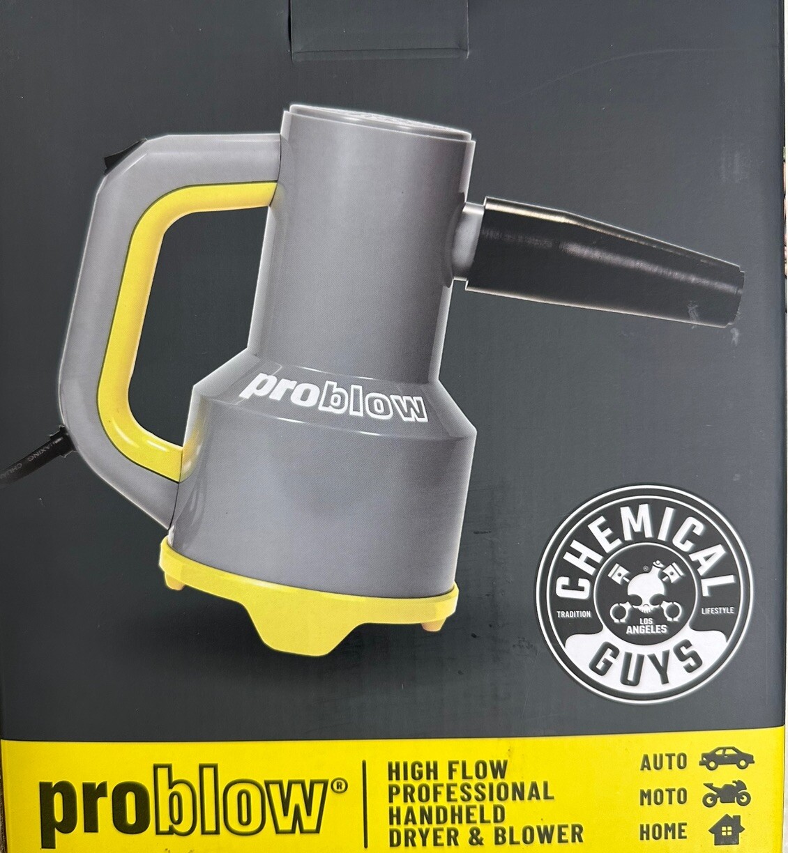 Chemical Guys EQP403 – ProBlow High Flow Professional Handheld Dryer & Blower