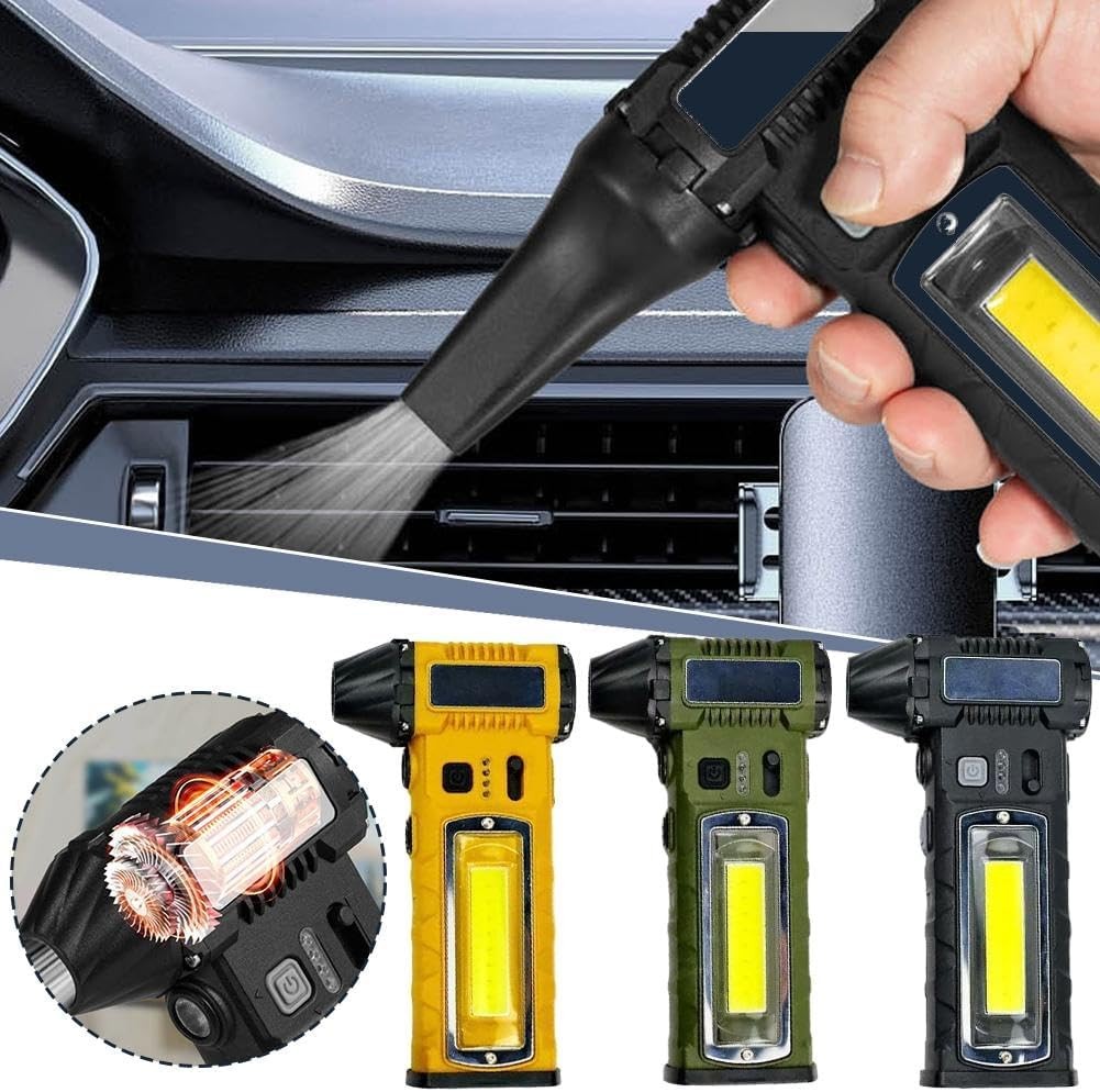 Compressed Air Duster, 110,000RPM Ultra-Powerful Cordless Electric Air Duster
