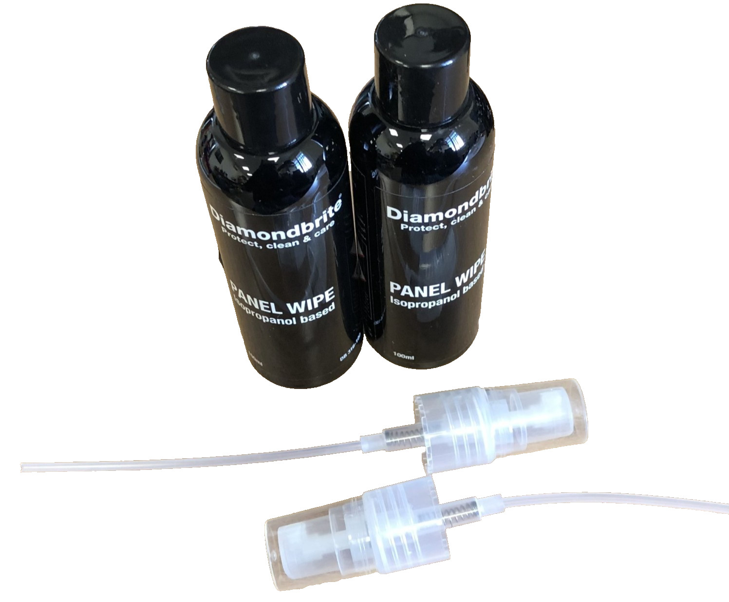Diamondbrite Panel Wipe Spray 100ml Bottles x2