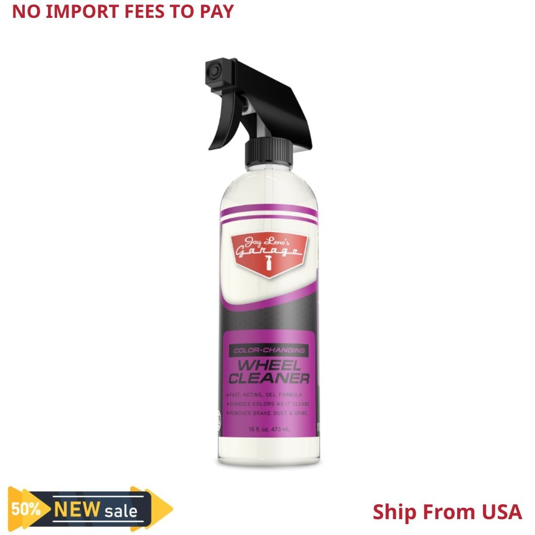 Jay Leno’s Garage Wheel Cleaner (16 oz) – Easily Cleans Car Wheels New