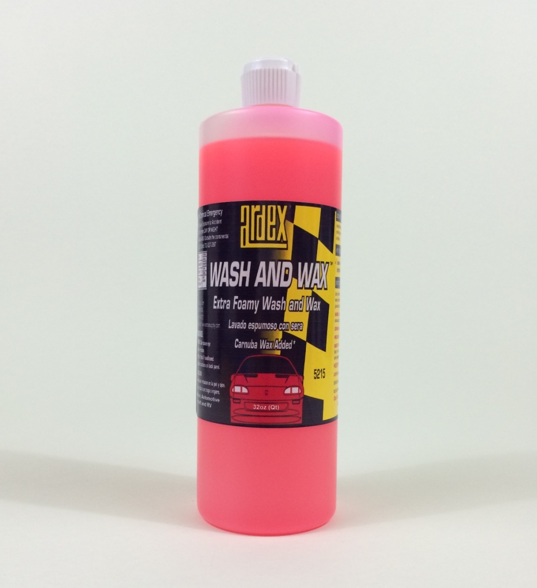 Detailing Cars, Boats & RVs – Ardex Wash & Wax 32 oz. with/Protective Polymers
