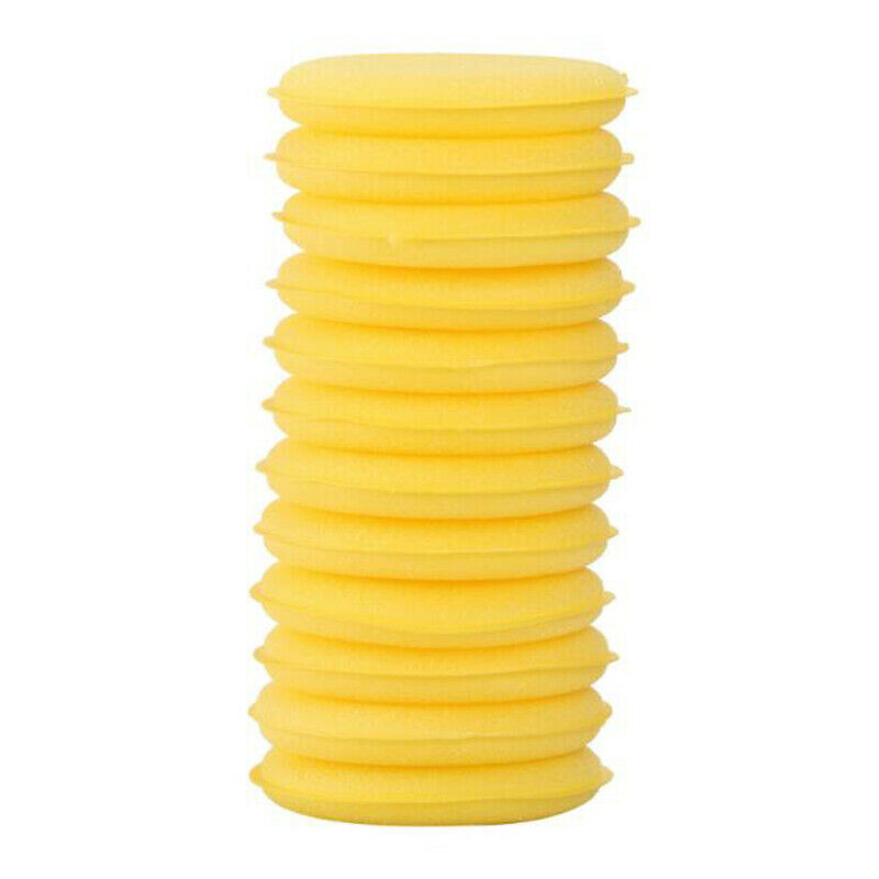 12pcs Set Car Waxing Sponge Foam Applicator Paint Cleaning Polishing Pads