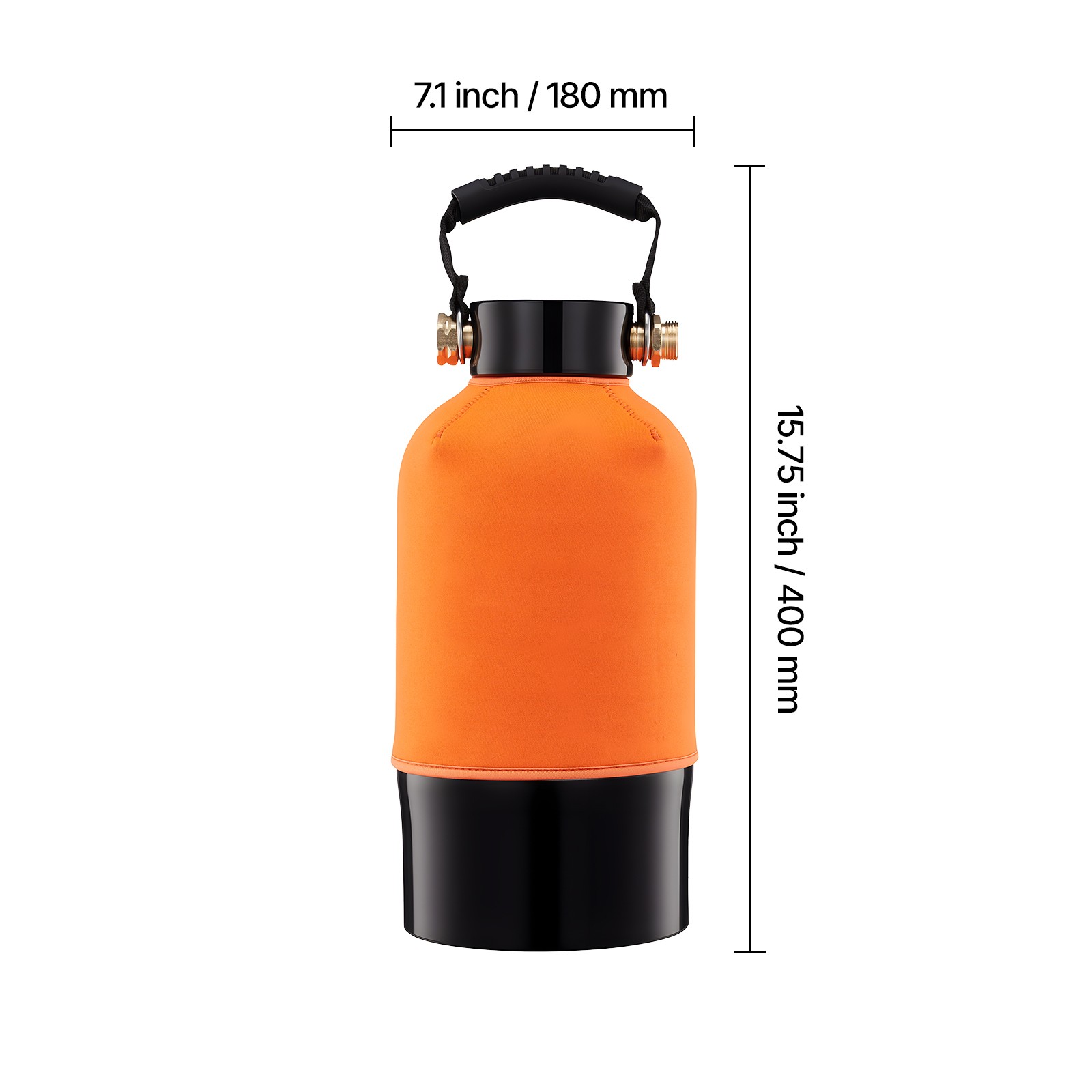 Uimoso Deionized Water System for Spot-Free Car Wash with 5L Resin & TDS Meter
