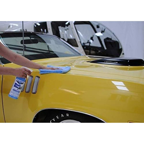 Wet or Waterless Car Wash Wax 128 Fl. oz, UV 128 Fl Oz (Pack of 1)