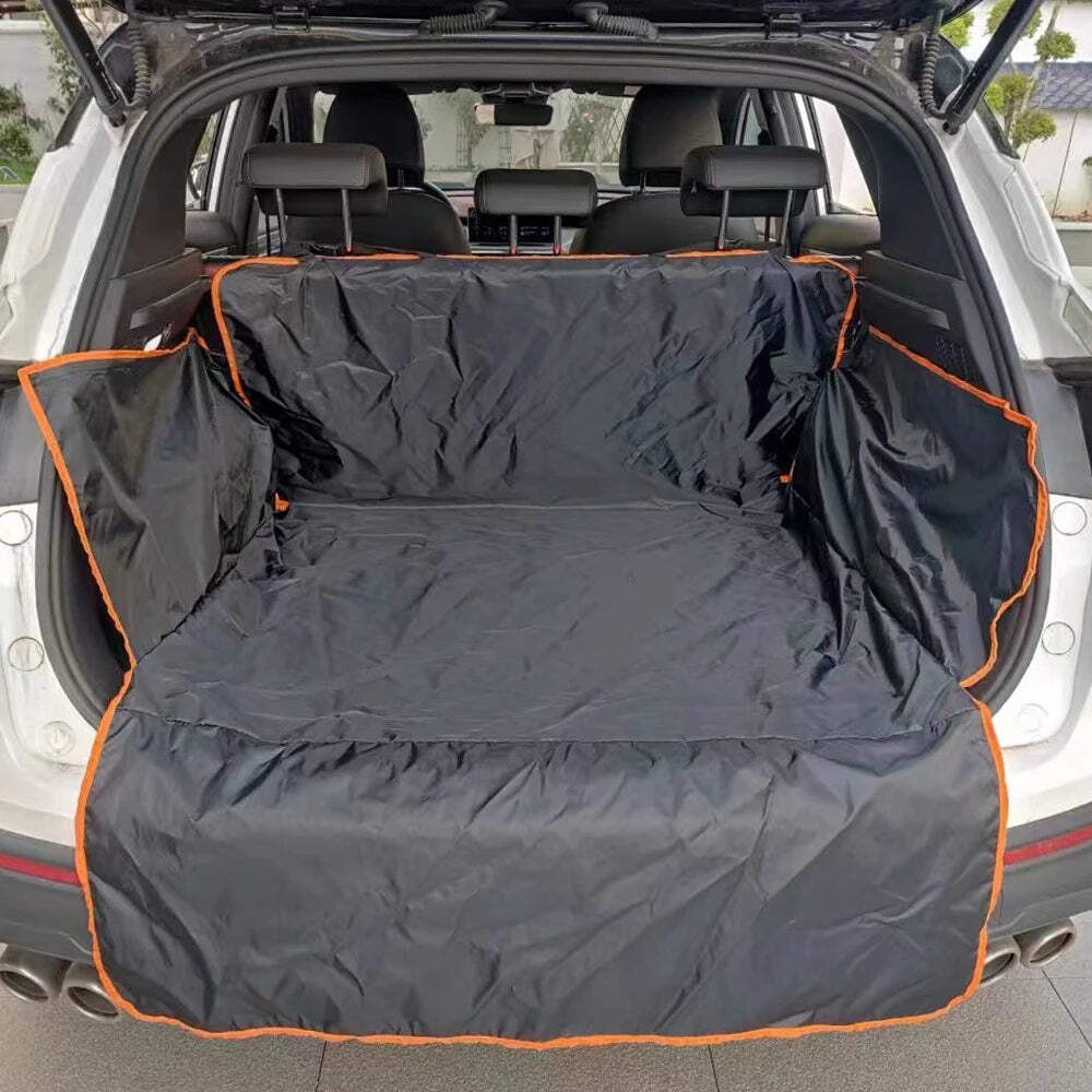 SUV Cargo Liner Waterproof Trunk Seat Cover for Back Area Universal Fit Interior