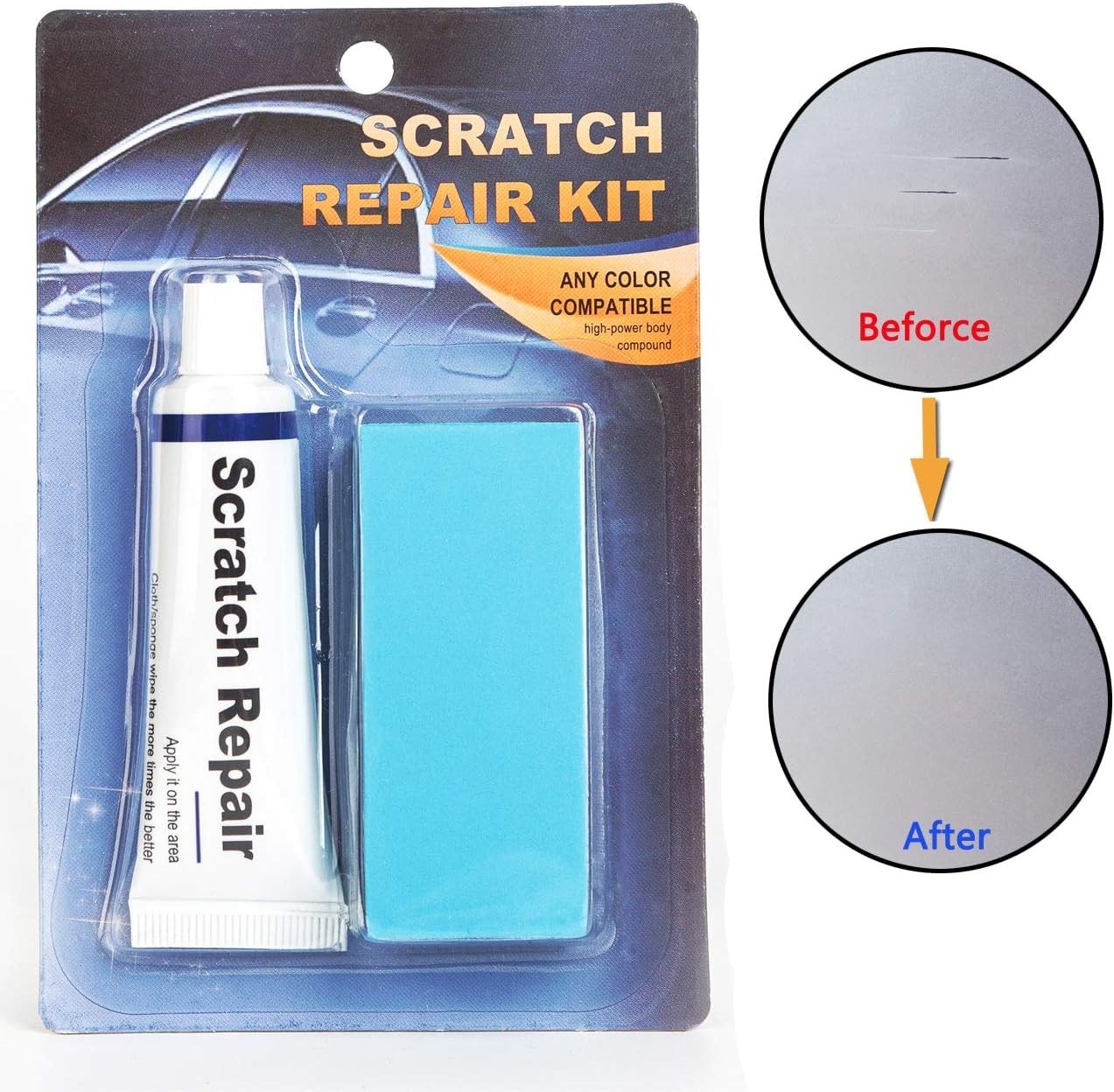 Effortless Car Scratch Removal Set – Lightweight, Compact & Effective Solution