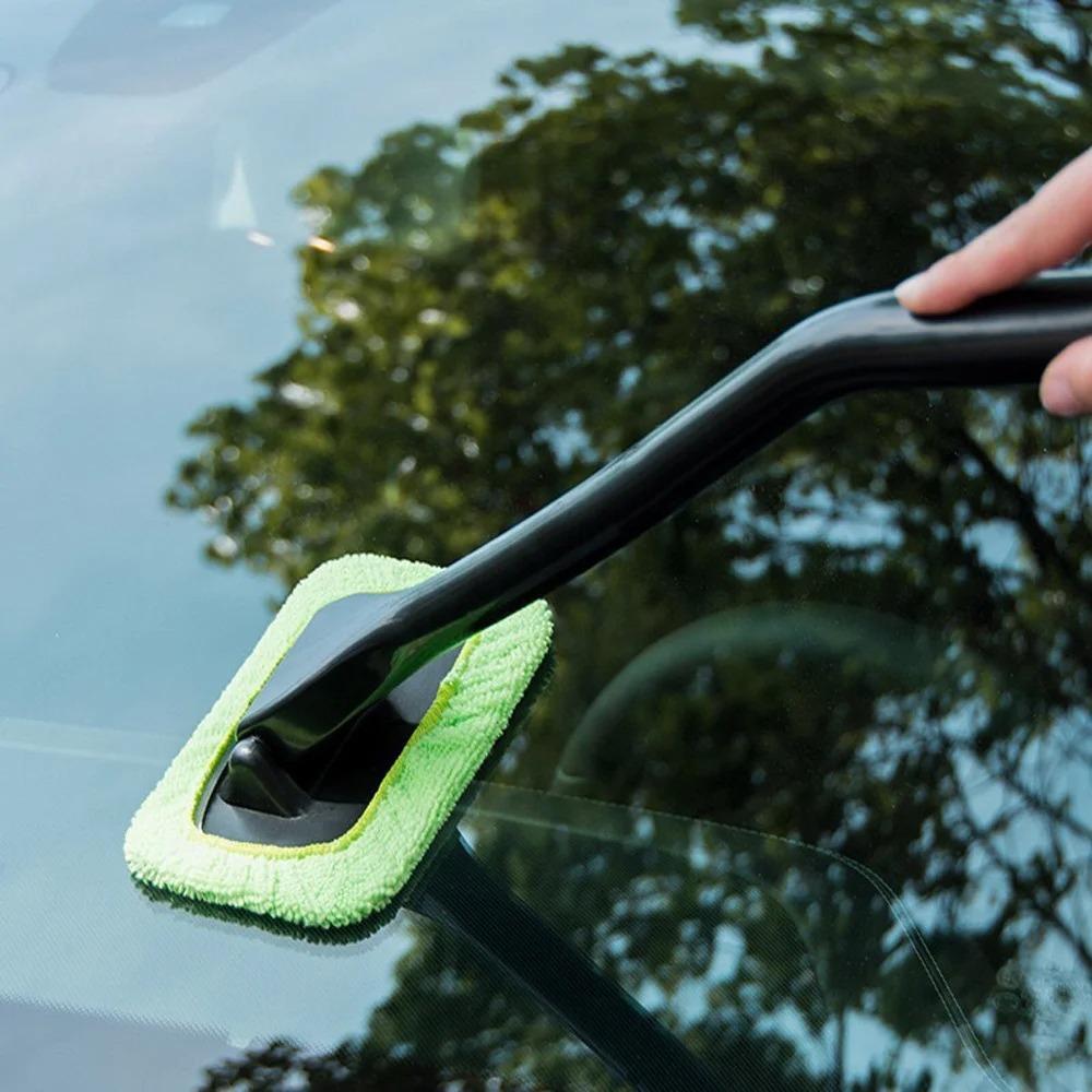 Long-handled Car Window Cleaner Brush Kit